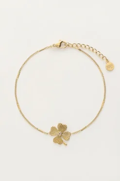 Bracelet Starry Avec Trèfle Et Strass
