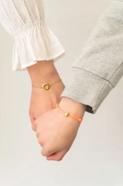Bracelets Duo Mère-enfant Orange