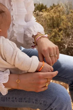 Bracelets Duo Mère-enfant Orange