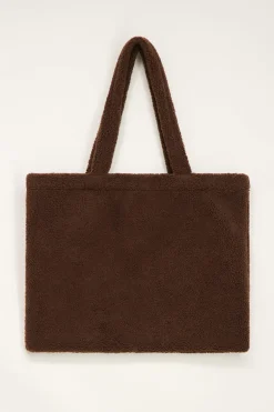 Cabas En Teddy Marron