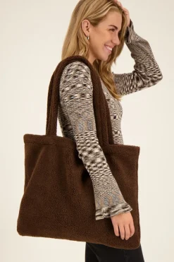 Cabas En Teddy Marron