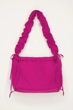 Cabas Fuchsia à Volants
