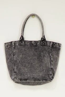 Cabas Mini En Denim Gris