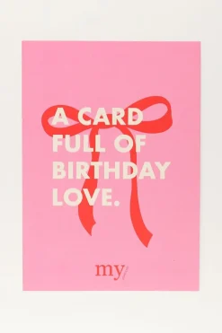 Carte "Birthday Love"