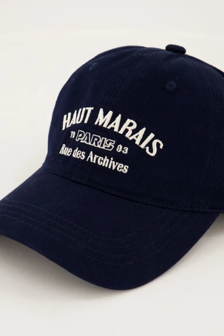 Casquette Bleu Foncé "Haut Marais"