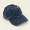 Casquette Bleue Foncée Denim “Au Revoir"
