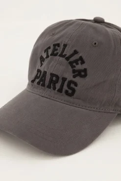 Casquette Gris Foncé "Atelier Paris"