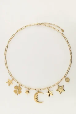Chaîne à Maillons Starry Avec Charms