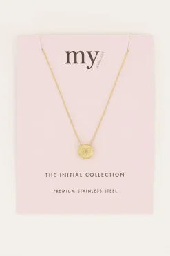 Chaîne Avec Pendentif Initiale