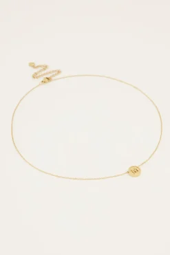 Chaîne Avec Pendentif Initiale
