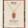 Chaîne Bold Spirit Pendentif « Amour » Rose