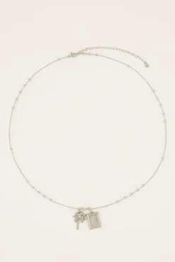Chaîne Souvenir Avec Billes Et Pendentifs