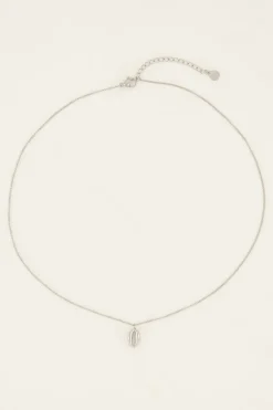 Chaîne Souvenir Avec Pendentif Coquillage En Bois De Kauri