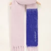 Écharpe Bicolore Bleue & Lilas