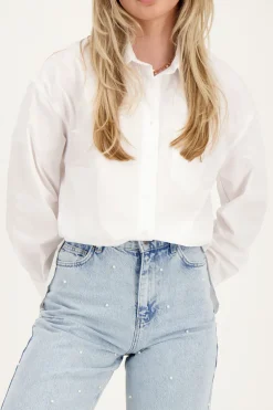 Chemise Blanche à Poche Poitrine
