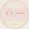 Coffret Cadeau Boucles D’oreilles Et Bracelet à Maillons