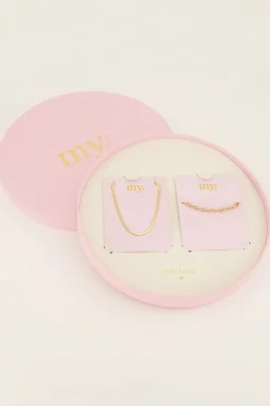 Coffret Cadeau Chaîne Et Bracelet à Maillons