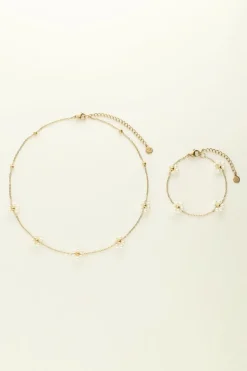 Coffret Cadeau Pour Enfants Collier Et Bracelet Fleurs