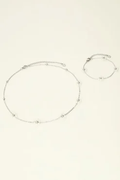 Coffret Cadeau Pour Enfants Collier Et Bracelet Fleurs