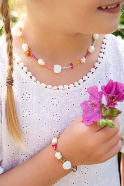 Coffret Cadeau Pour Enfants Collier Et Bracelet Coquillages