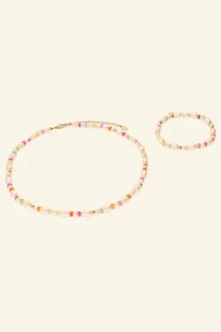 Coffret Cadeau Pour Enfants Collier Et Bracelet à Perles
