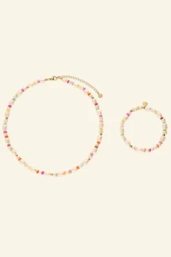 Coffret Cadeau Pour Enfants Collier Et Bracelet à Perles
