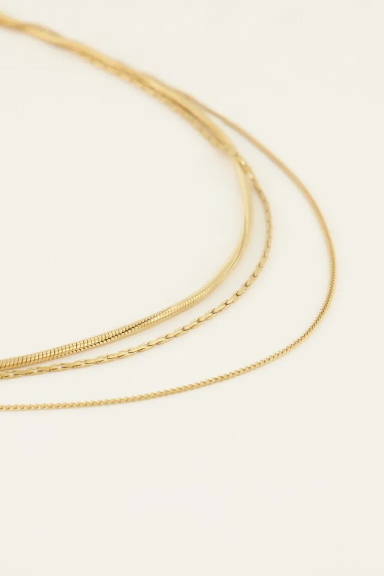 Collier à 3 Chaînes