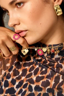 Collier à Charms "New York"