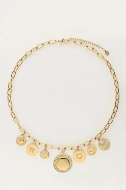 Collier à Charms Starry Avec Pièces De Monnaie