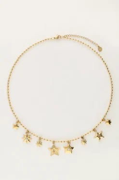 Collier à Charms Starry Avec étoiles