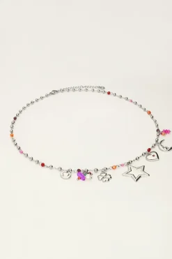 Collier à Charms Starry Avec étoile Et Perles