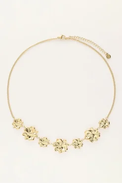Collier à Fleurs Texturées