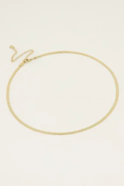 Collier à Maillons Plats