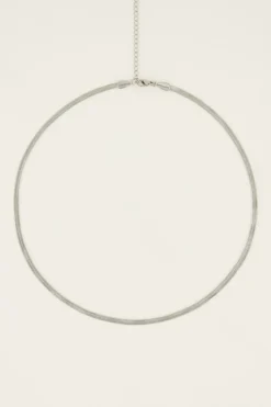 Collier à Maillons Plats