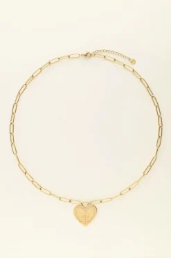 Collier à Pendentif Coeur Mystic
