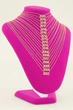 Collier Année De Naissance