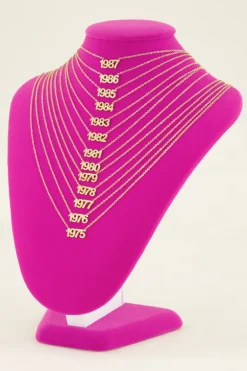 Collier Année De Naissance
