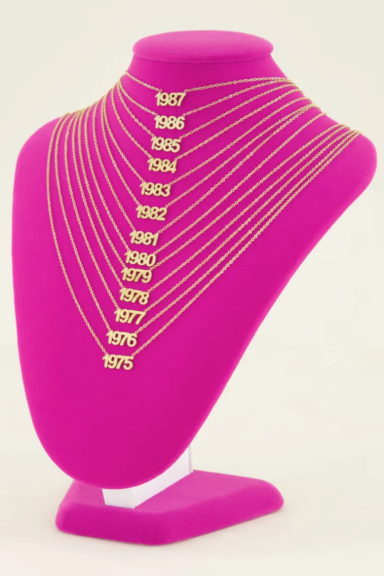 Collier Année De Naissance