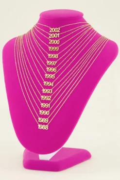 Collier Année De Naissance