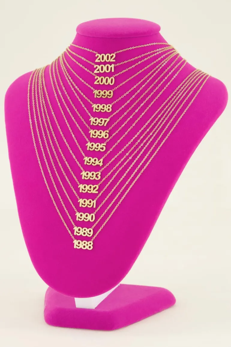 Collier Année De Naissance