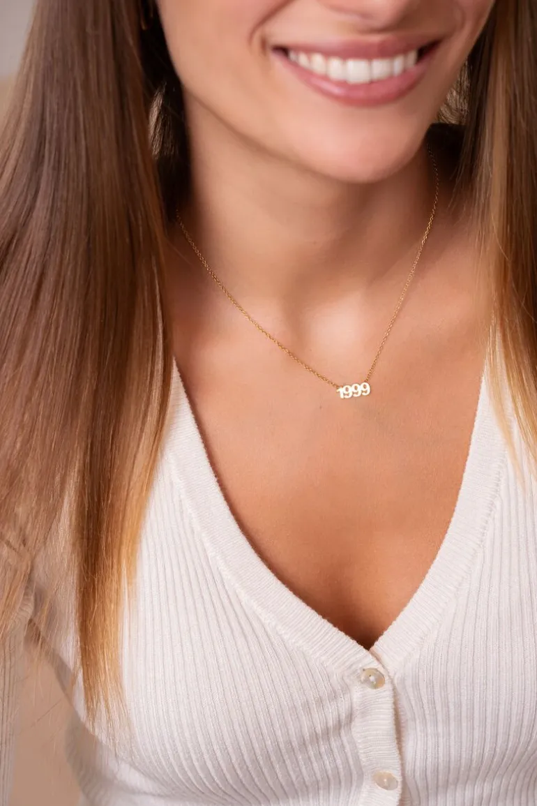 Collier Année De Naissance