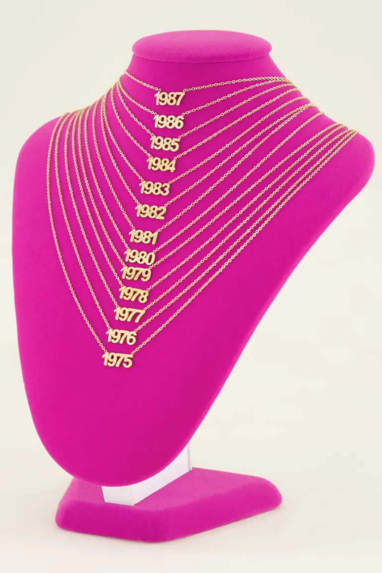 Collier Année De Naissance