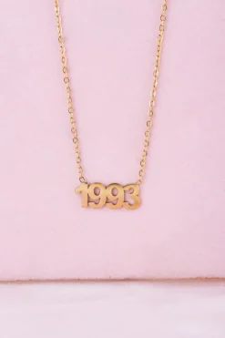 Collier Année De Naissance