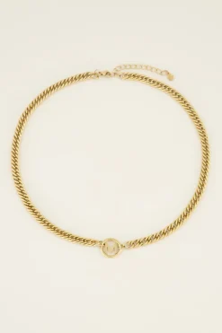 Collier Avec Initiale Chunky