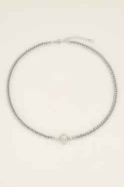 Collier Avec Initiale Chunky
