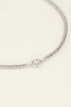 Collier Avec Initiale Chunky