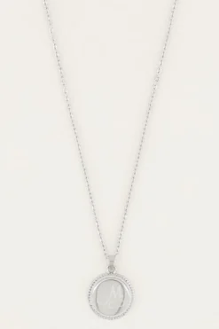 Collier Avec Pièce à Initiale