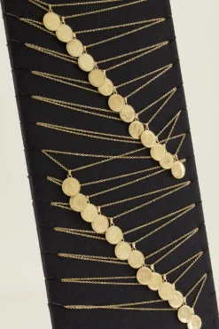 Collier Avec Pièce à Initiale