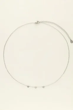 Collier Avec Trois Cœurs
