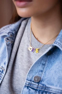 Collier Candy Love Violet